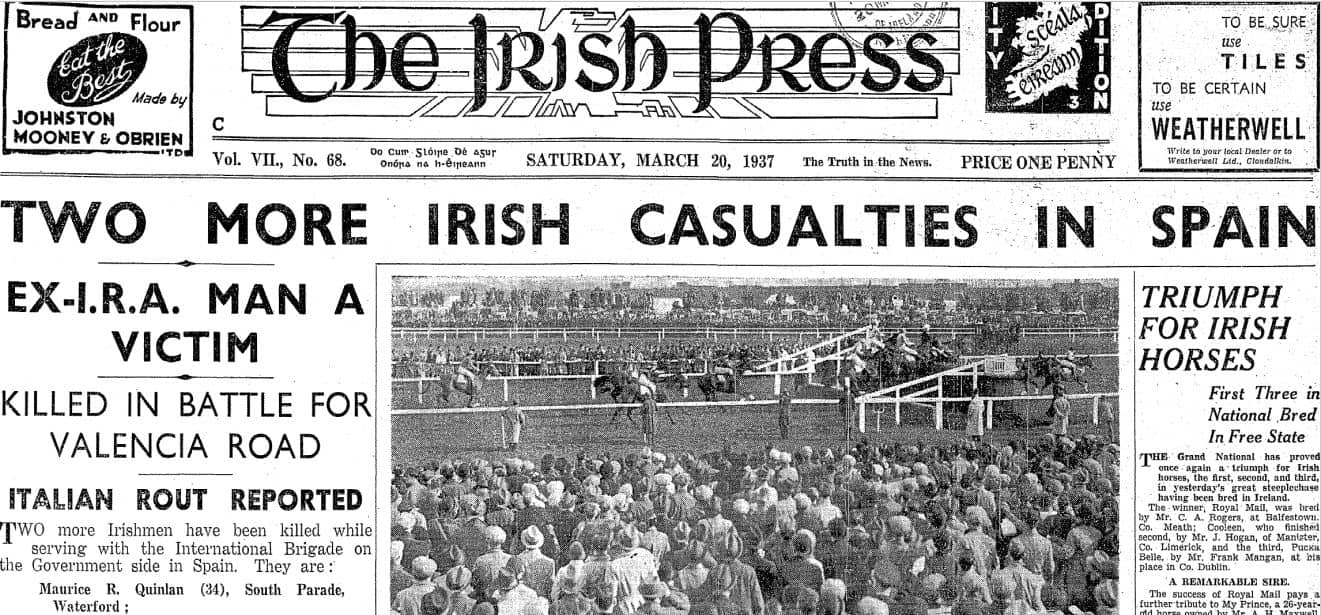 Irish Press 20 March 1937 53921