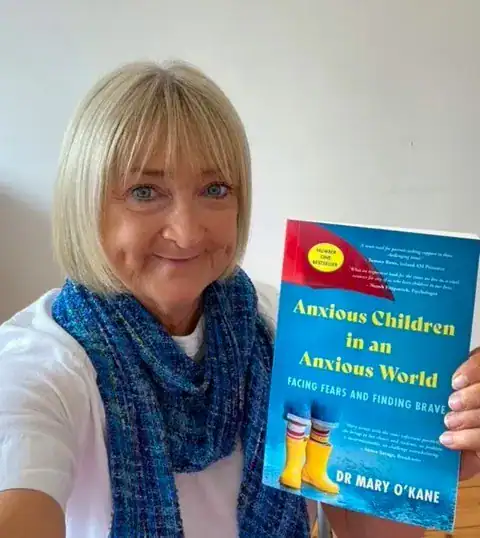 Portrait of Mary O'Kane, Irish Times bestselling author who sells her book on buythebook.ie