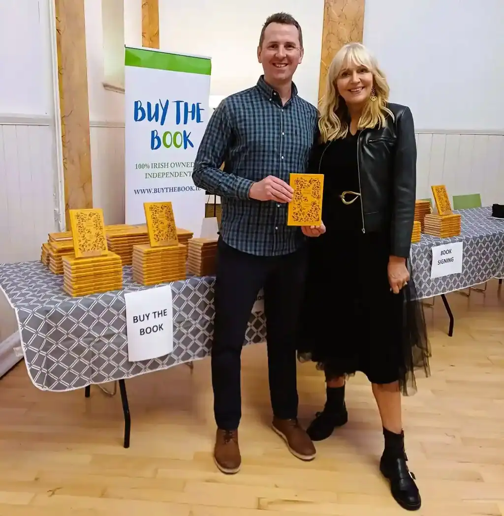 Book launch event for "Gibbet Hill" by the Rotunda Foundation in Dublin, with buythebook.ie team present