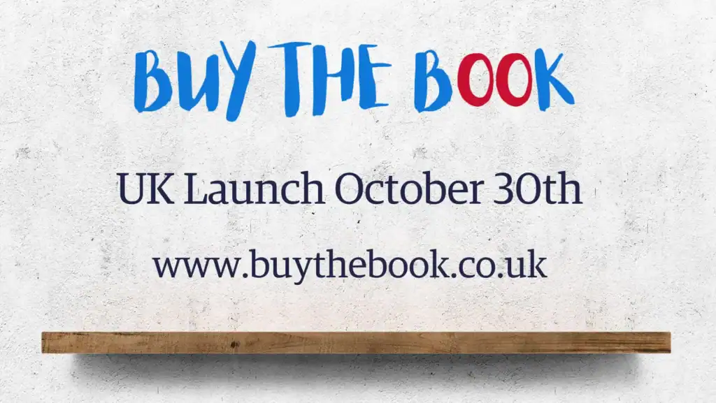 banner showing buy the book uk launch on october 30th 2026